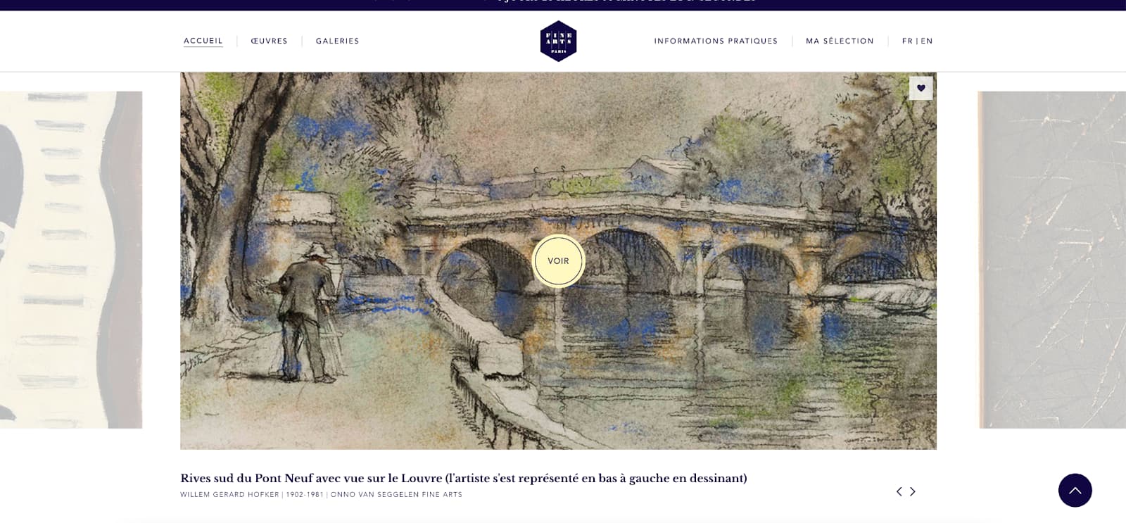 First edition of an online art gallery (due to COVID 19)